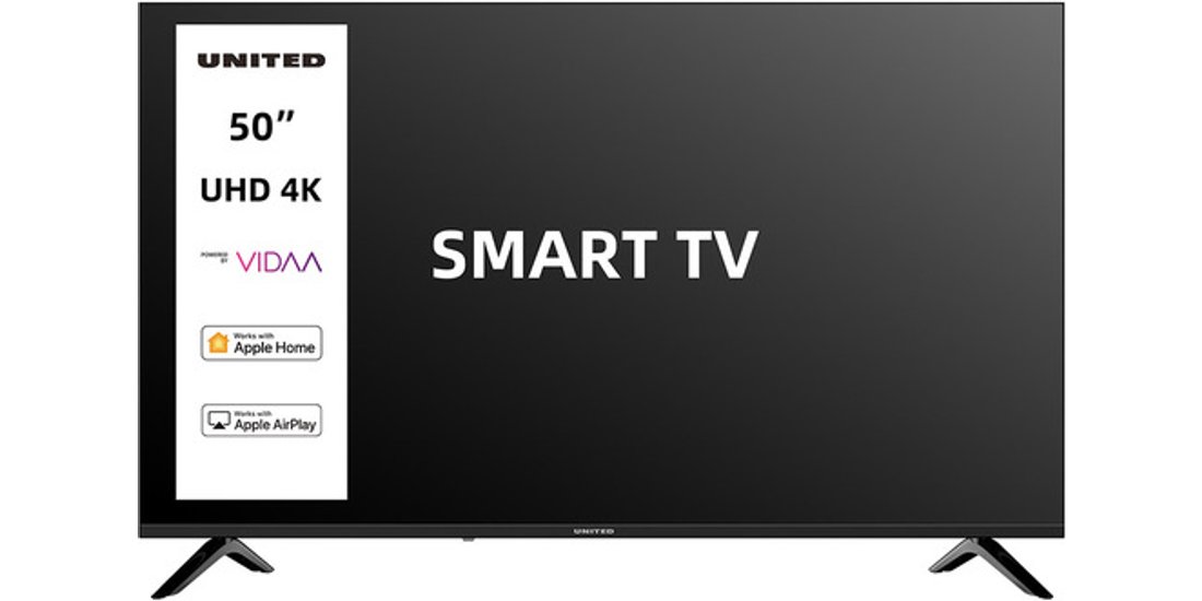 United UNLED50KM10VDA SMART TV 50” ULTRA HD …