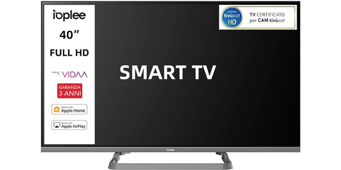 IOPLEE IOP40M10VDA SMART TV 40” FULL HD Sistema…