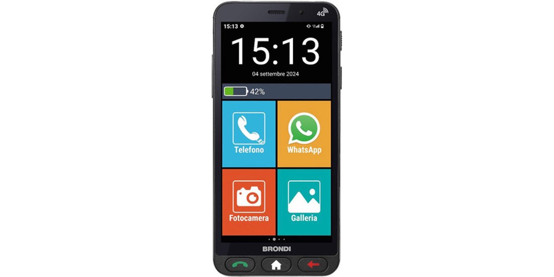 Brondi Amico Vero 4G 145 cm (5.7”) Doppia SIM…