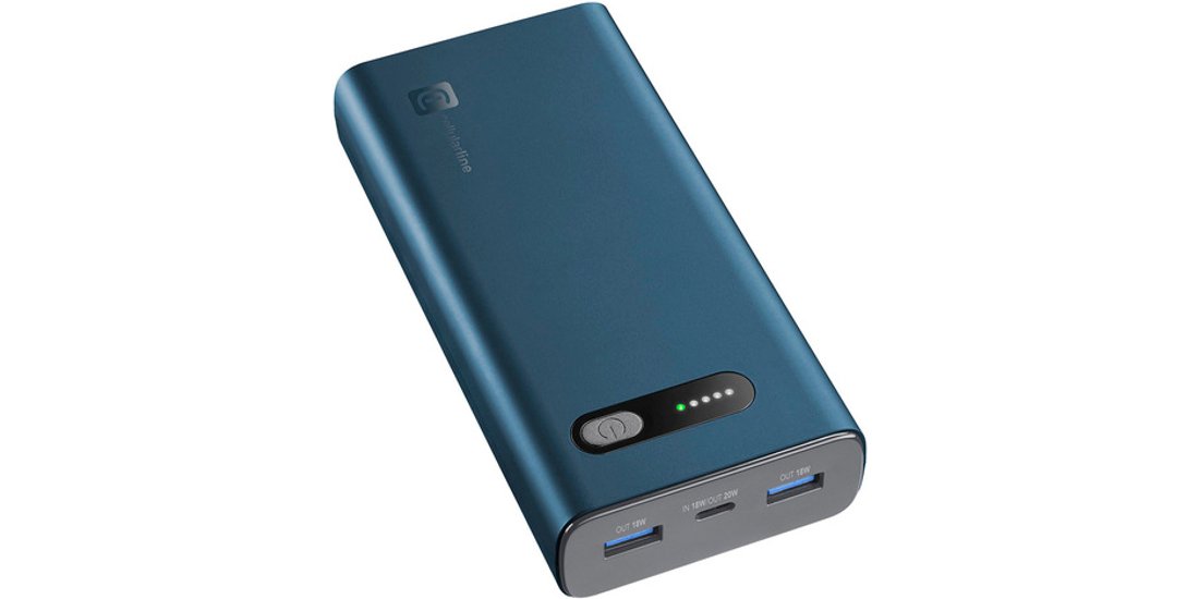 Cellularline Fast PD 20000 Caricabatterie Portatile…