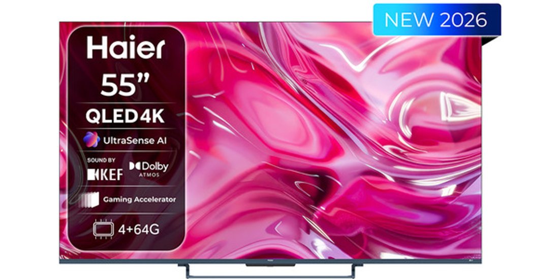 Haier H55S90GUX 1397 cm (55”) 4K Ultra HD Smart…