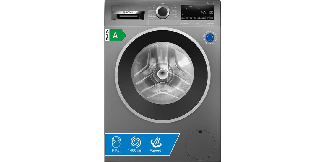 Bosch Serie 6 WGG244ZRIT Lavatrice a carica frontale…