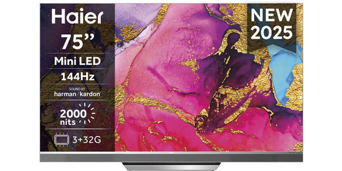Haier Smart TV 75” H75M95EUX QD-MiniLED 4K
