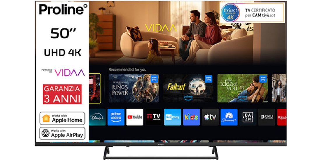 Proline PRO55KM10VDA SMART TV 55” UHD 4K Sistema…