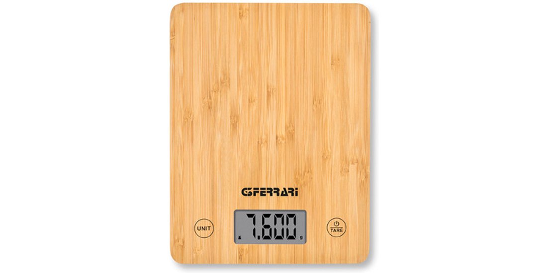 G3 Ferrari G20166 bilancia da cucina Bamboo Superficie…