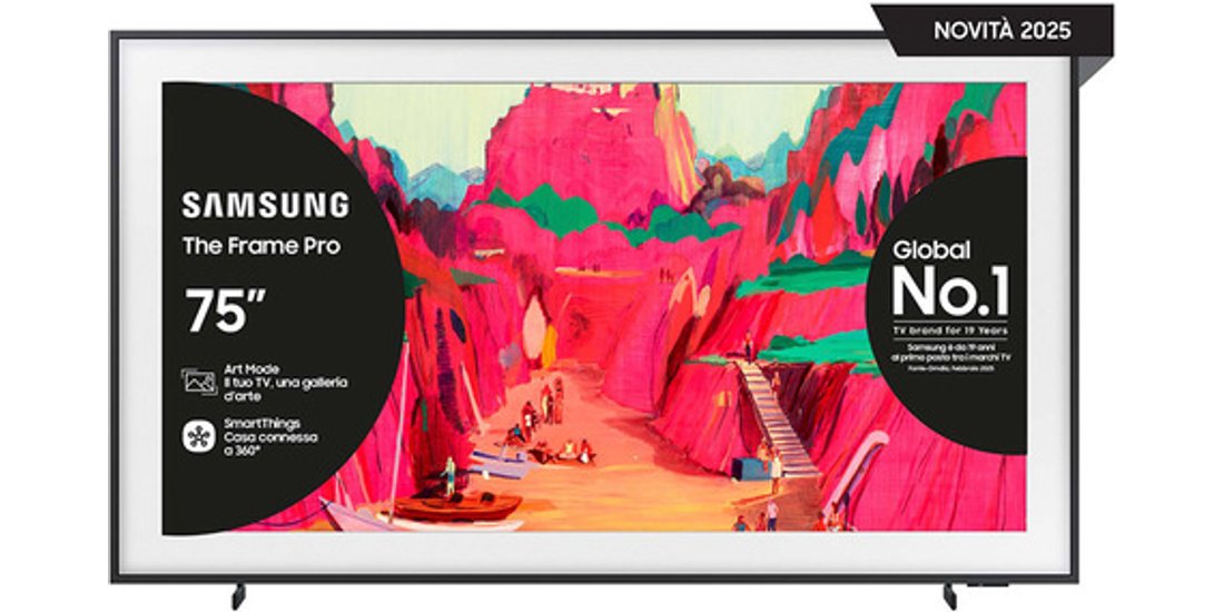 Samsung The Frame Pro Vision AI Smart TV 75” …