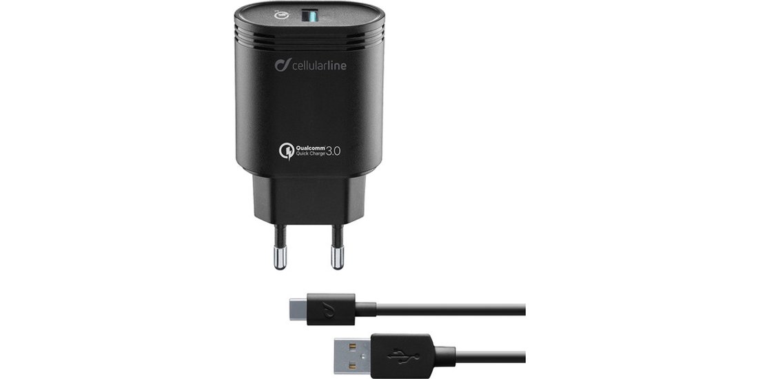 Cellularline USB Charger Kit 18W – USB-C – Huawei…