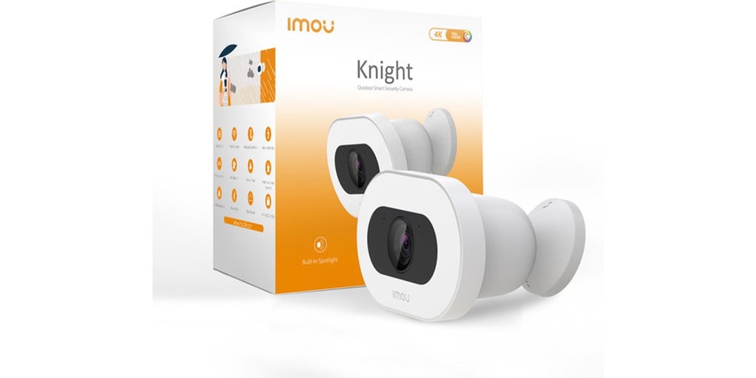 Imou Knight Telecamera 4K (8MP) Wi-Fi da esterno…