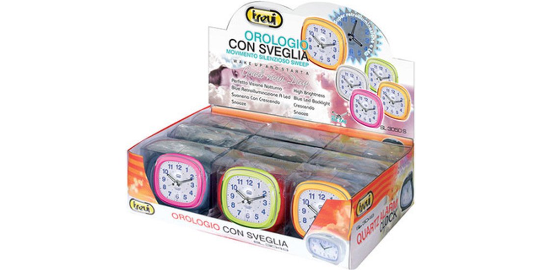 Trevi SL 3050 S Sveglia al quarzo Colori assortiti…
