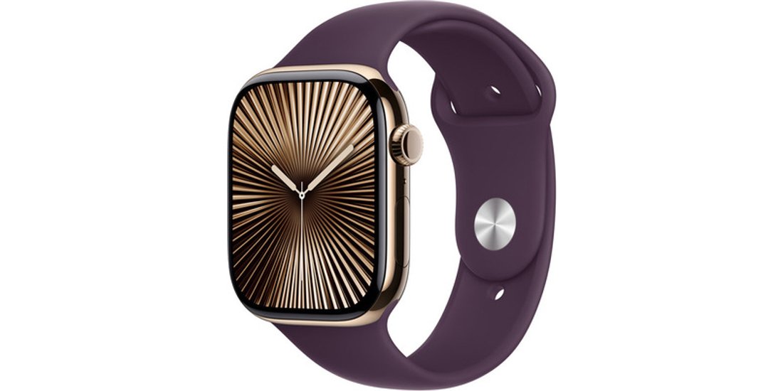 Apple Cinturino Sport prugna (46 mm) – S/M