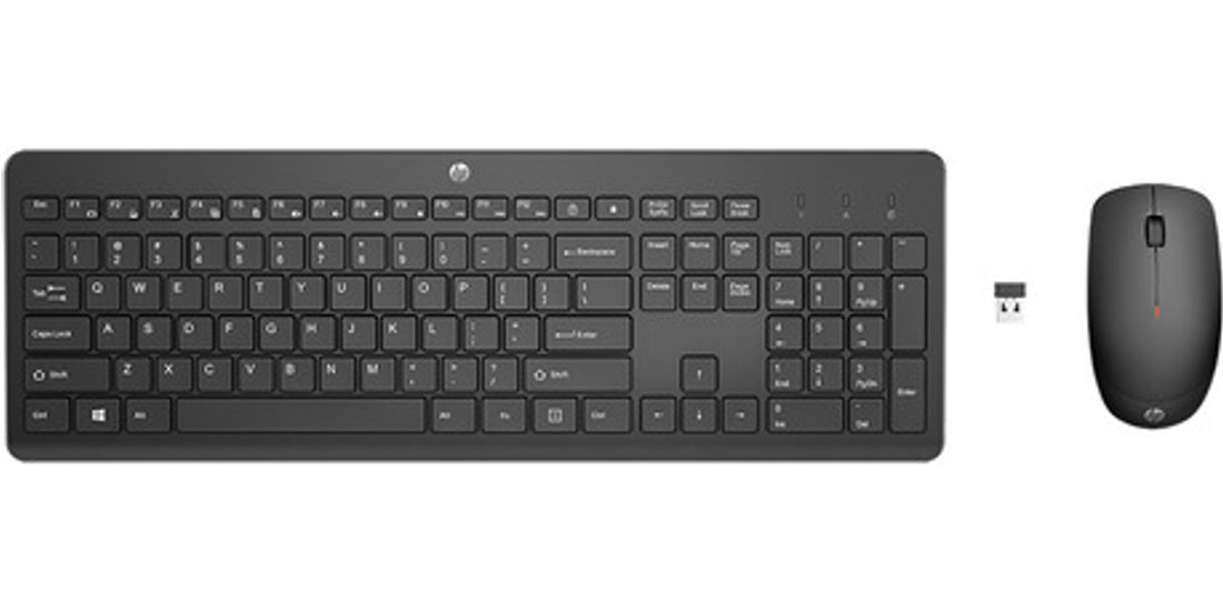 HP Combo tastiera e mouse wireless 230