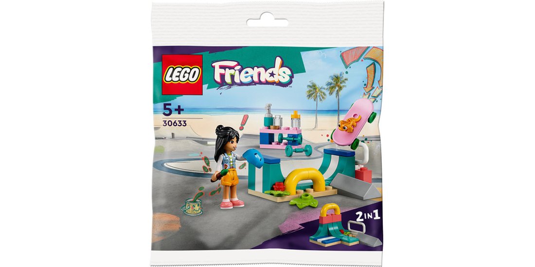 LEGO Friends Rampa per skateboard