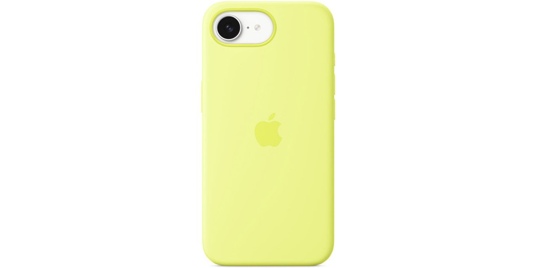 Apple Custodia in silicone per iPhone 16e – Giallo…