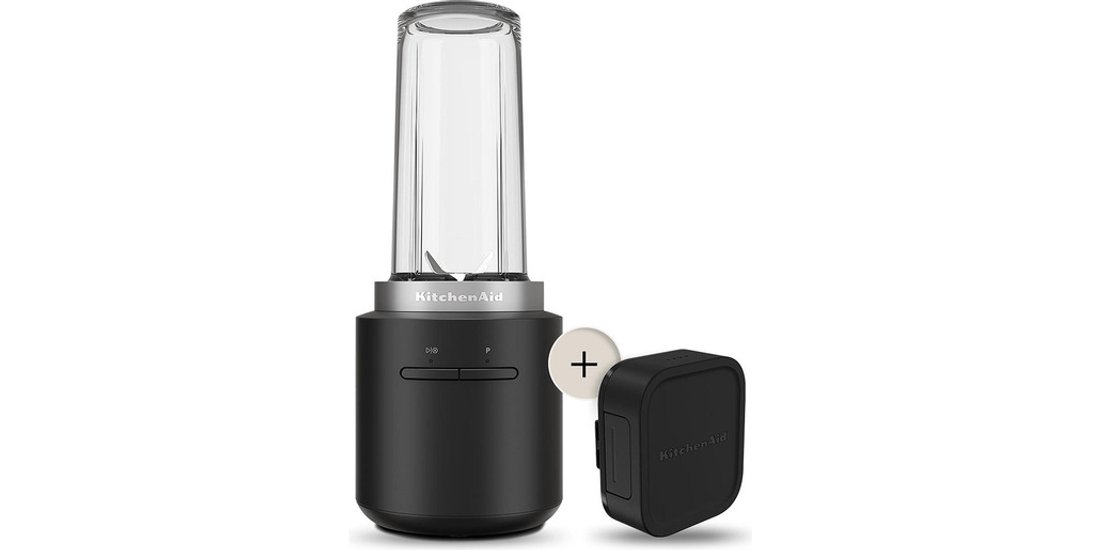 KitchenAid 5KSBR256BM Mini Frullatore Senza Fili…