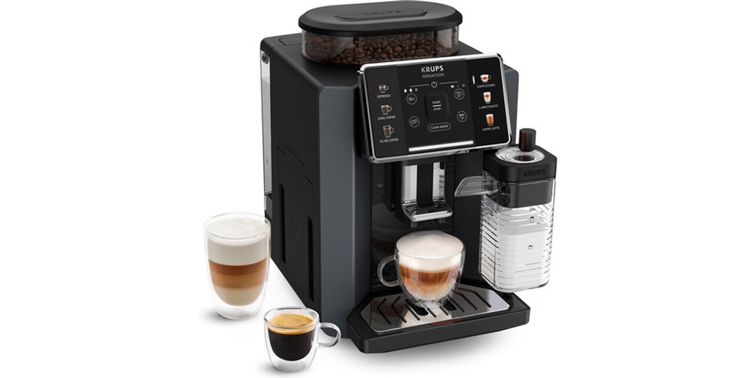 Krups Sensation Milk M90 Macchina per Caffè …