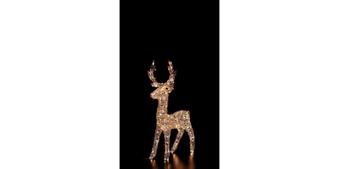 AD Trend Figura luminosa mod. renna 200 LED da…