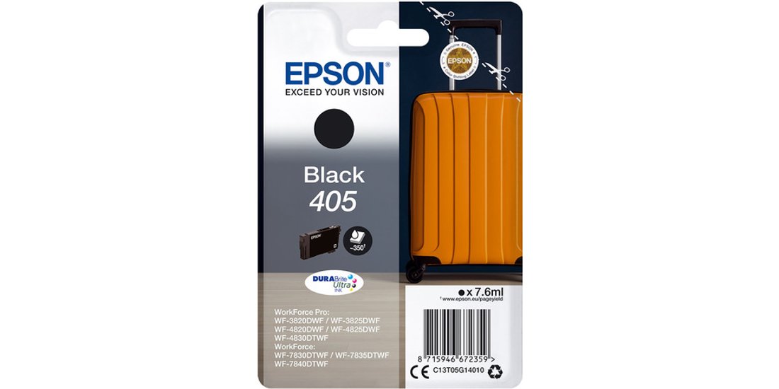 Epson Singlepack Black 405 DURABrite Ultra Ink…