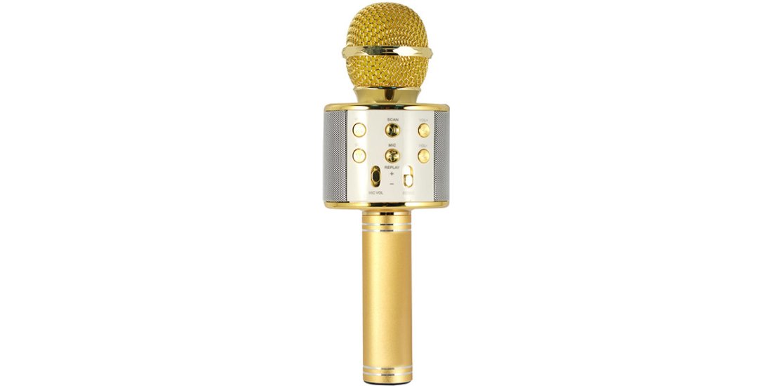 Xtreme Hollywood Oro Argento Microfono per karaoke…
