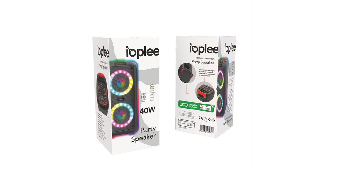 IOPLEE Cassa Speaker Verticale da Terra 40W – …