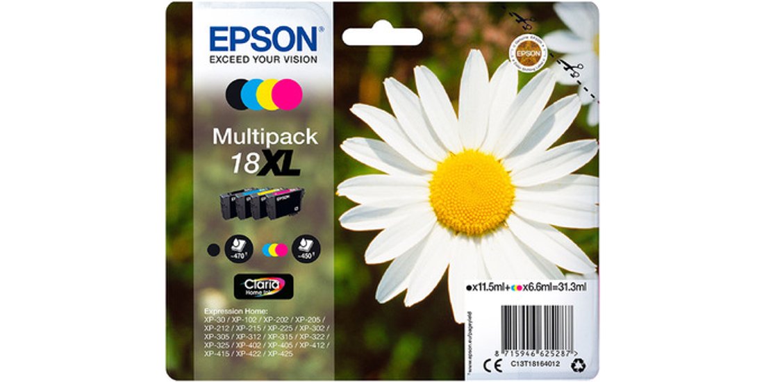 Epson Daisy Inchiostro nero singolo Claria Home…