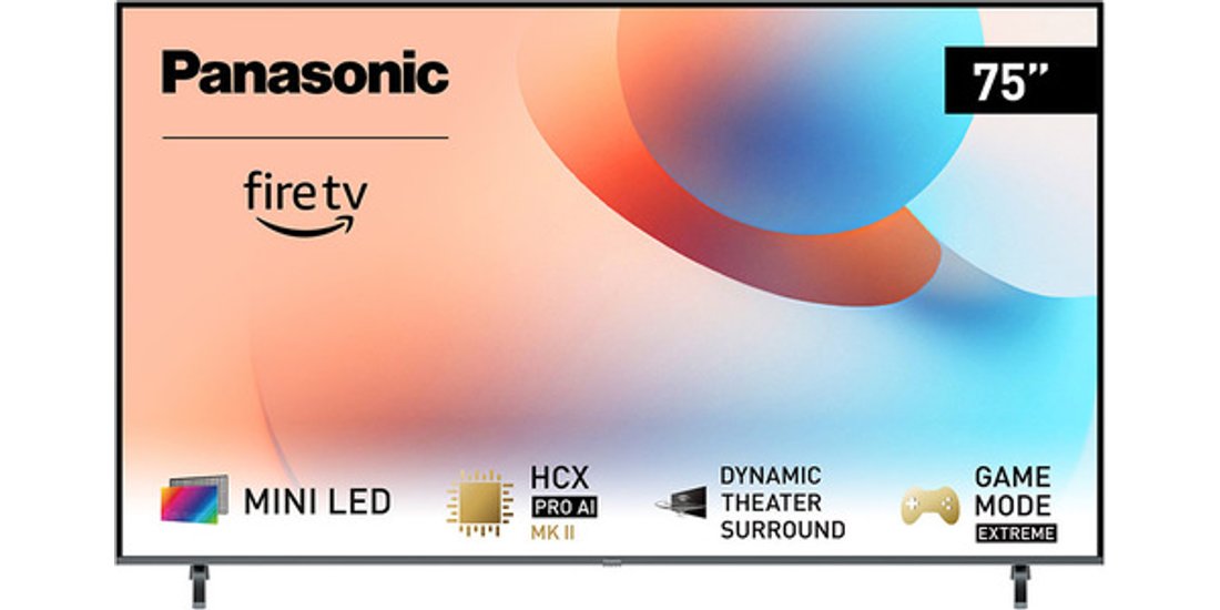 Panasonic Smart TV MINILED UHD 4K 65” TV-75W95AEG…