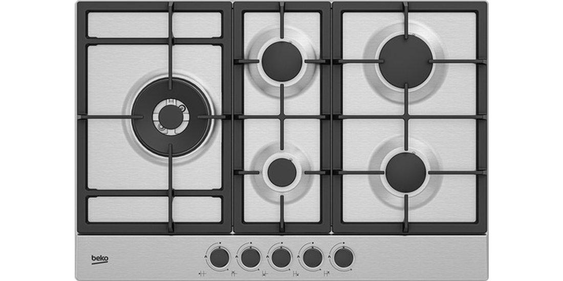 Beko HIAL75225SXE: Piano a Gas con PractiClean…