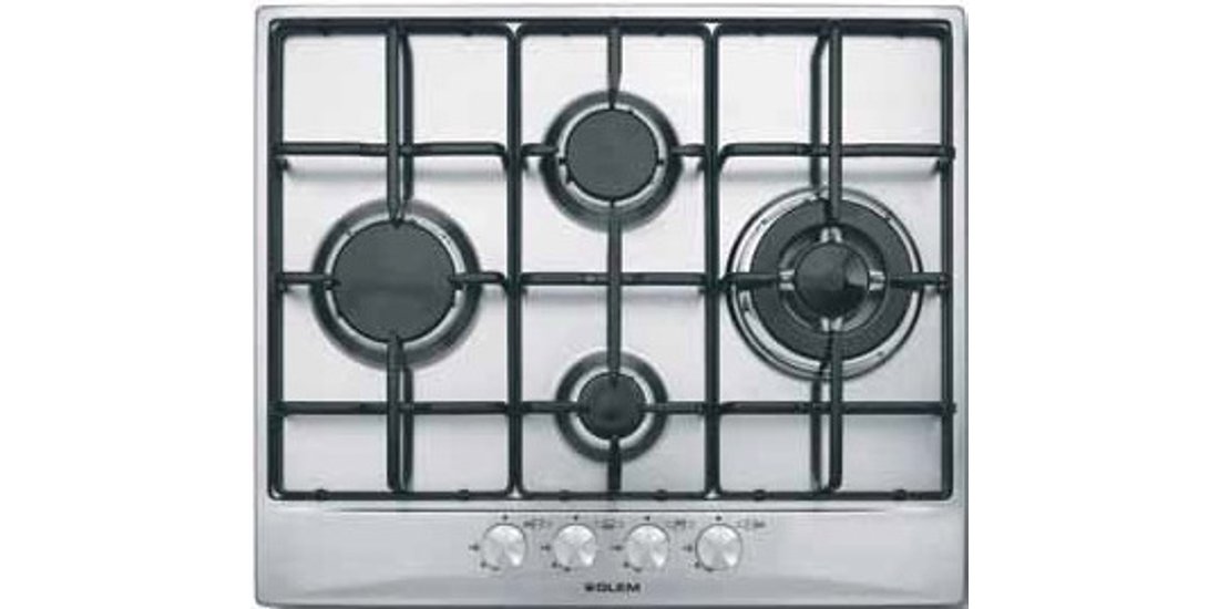 Glem Gas GT645IX piano cottura Acciaio inossidabile…