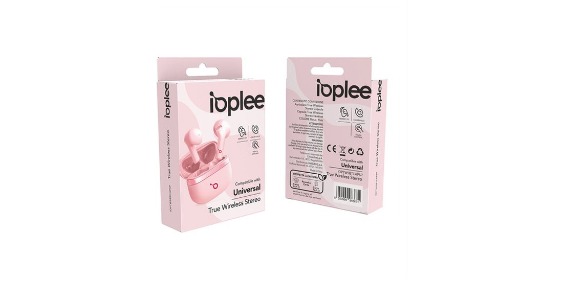 IOPLEE Auricolare True Wireless Stereo Capsula…