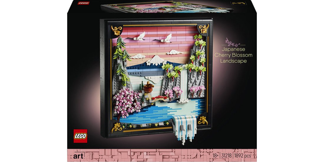 LEGO ART 31218 Paesaggio Giapponese con Ciliegi…