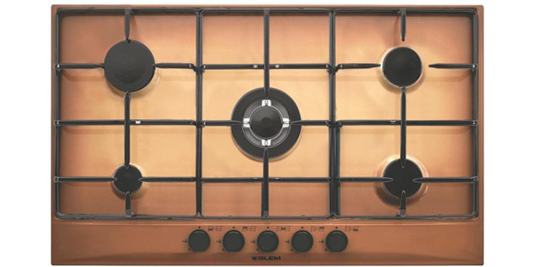 Glem Gas GT955 Bronzo Da incasso 5 Fornello(i…