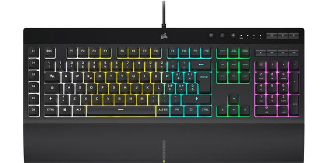 Corsair K55 RGB PRO tastiera Giocare USB QWERTY…