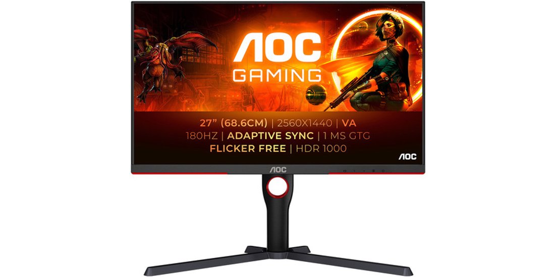 AOC G3 Q27G3XMN/BK Monitor PC 686 cm (27”) 2560…