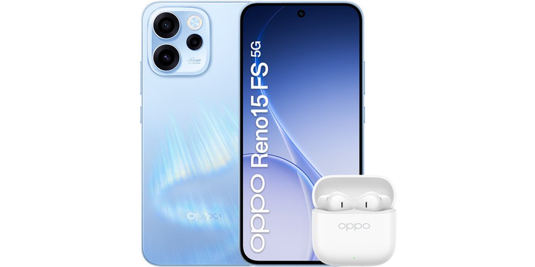 OPPO Reno15 FS 5G Aurora Blue Box