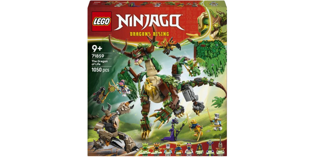 LEGO NINJAGO 71859 Drago della Vita Giocattolo…