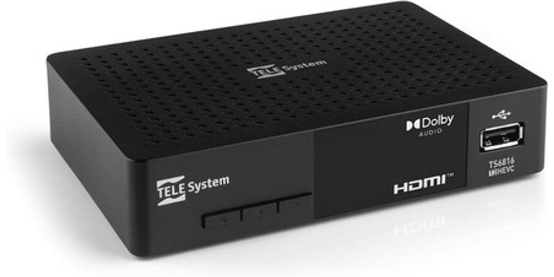 TELE System TS6816 Cavo Full HD Nero