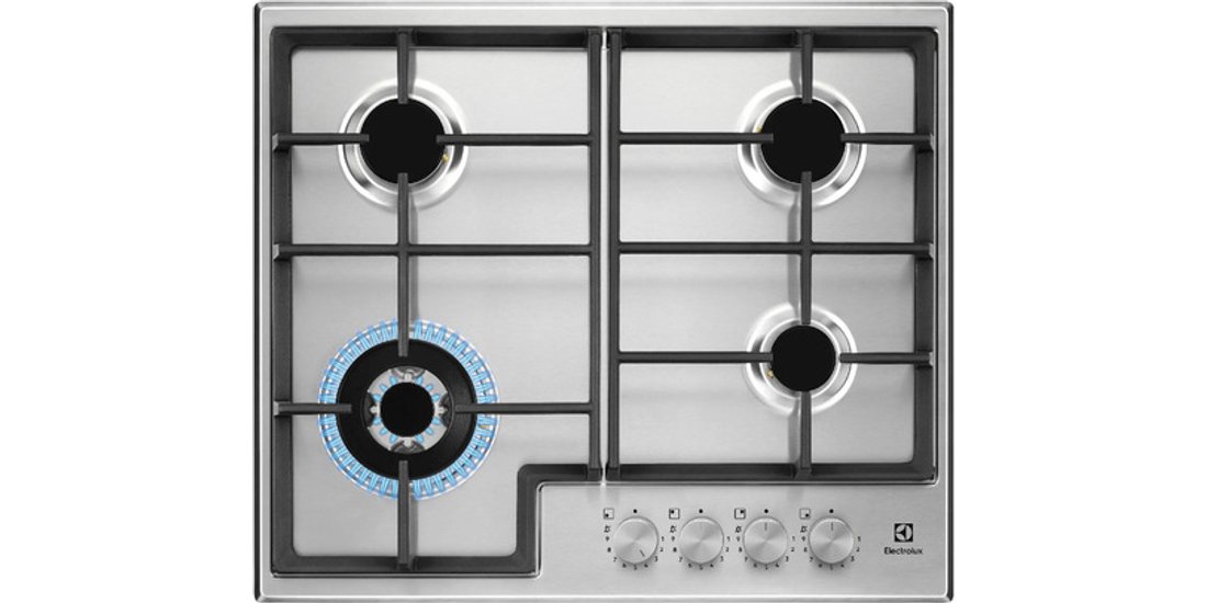 Electrolux Piano Gas Comandi Frontali 60 Cm EGS64362X…