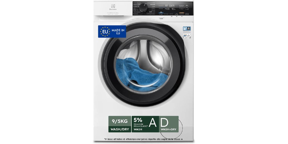 Electrolux Lavasciuga 9+5 Kg Classe D/A-5% 1400…