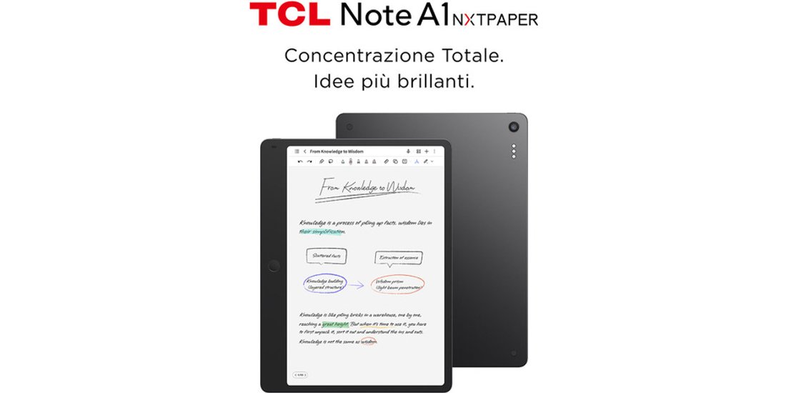 TCL NXTPAPER Note A1 Mediatek 256 GB 292 cm (…