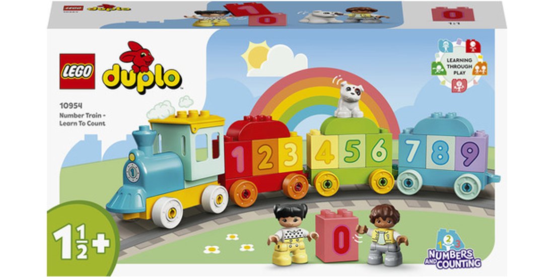 LEGO DUPLO 10954 Treno dei Numeri – Impariamo…