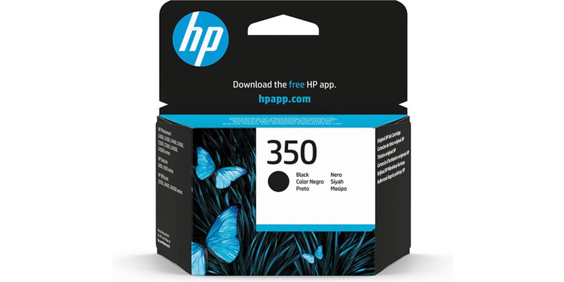 HP Cartuccia originale inchiostro nero 350