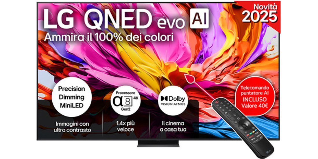 LG QNED evo AI 100” Serie QNED86 100QNED86A6…