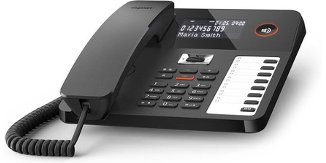 Gigaset DESK 800A Telefono DECT Nero
