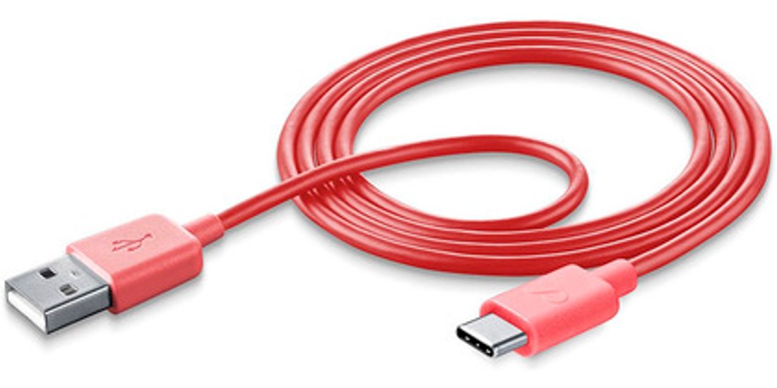 Cellularline Stylecolor Cable 100cm – USB-C Cavo…