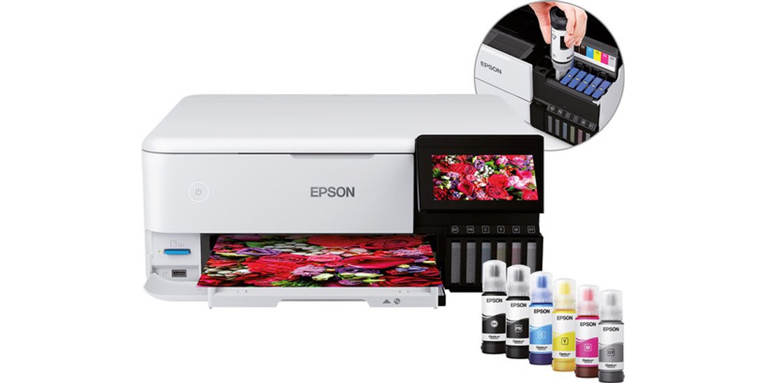 Epson EcoTank ET-8500 stampante fotografica multifunzione…