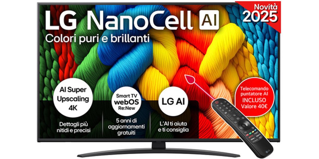 LG NanoCell AI 50NANO81A6A TV Serie NANO81 50…