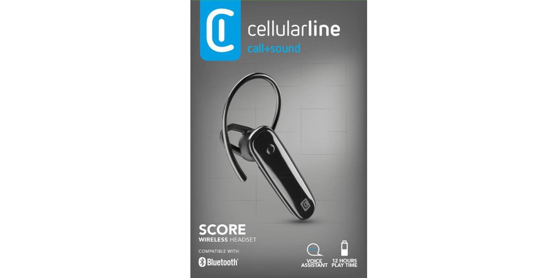 Cellularline SCORE Auricolare Bluetooth mono …