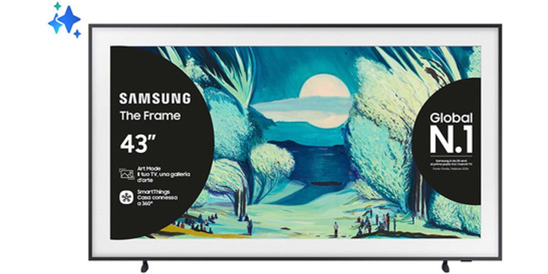 Samsung The Frame AI TV 43” QE43LS03FAUXZT 4K…