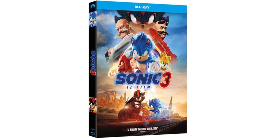 Plaion Pictures Sonic 3 DVD/Blu-Ray 4K Ultra …