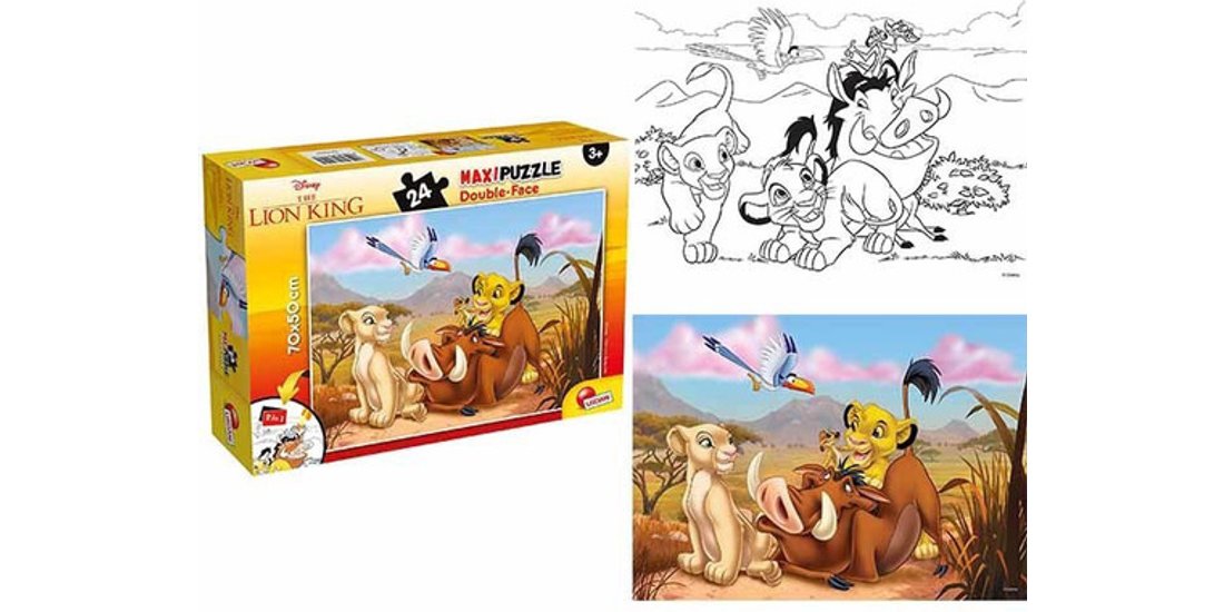 Lisciani Puzzle Df Supermaxi 24 Lion King