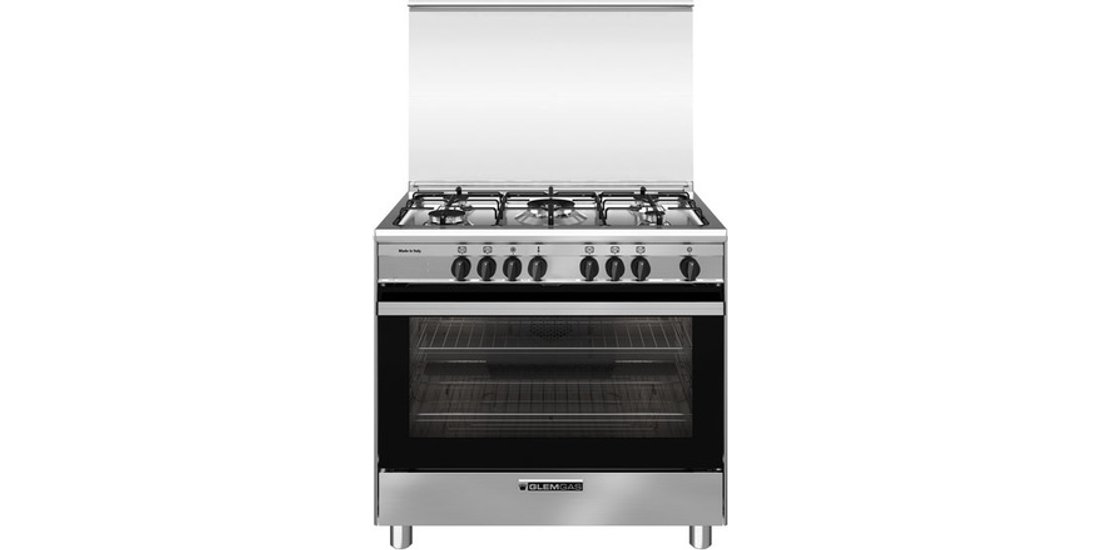 Glem Gas SA965MI6 cucina A Elettrico Acciaio …